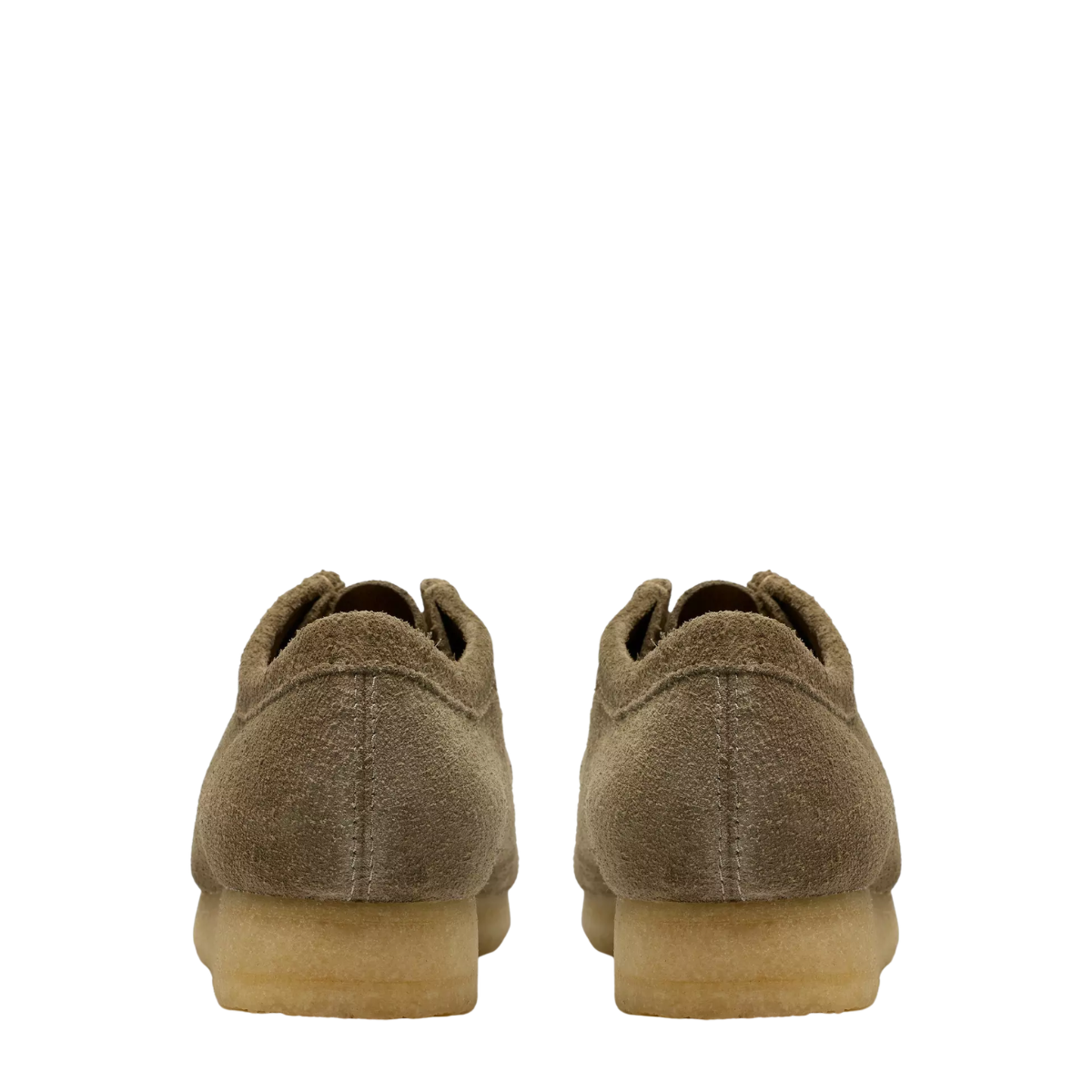 Clarks Men's Wallabee in Smoke Grey Suede