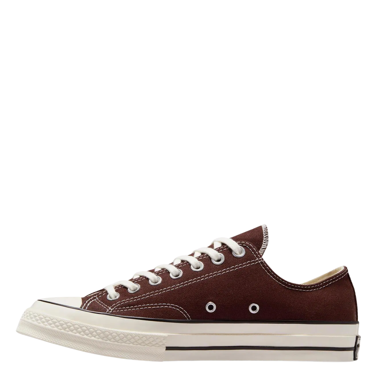 Converse Women&#39;s Chuck 70 Low Top in Dark Root/Egret/Black