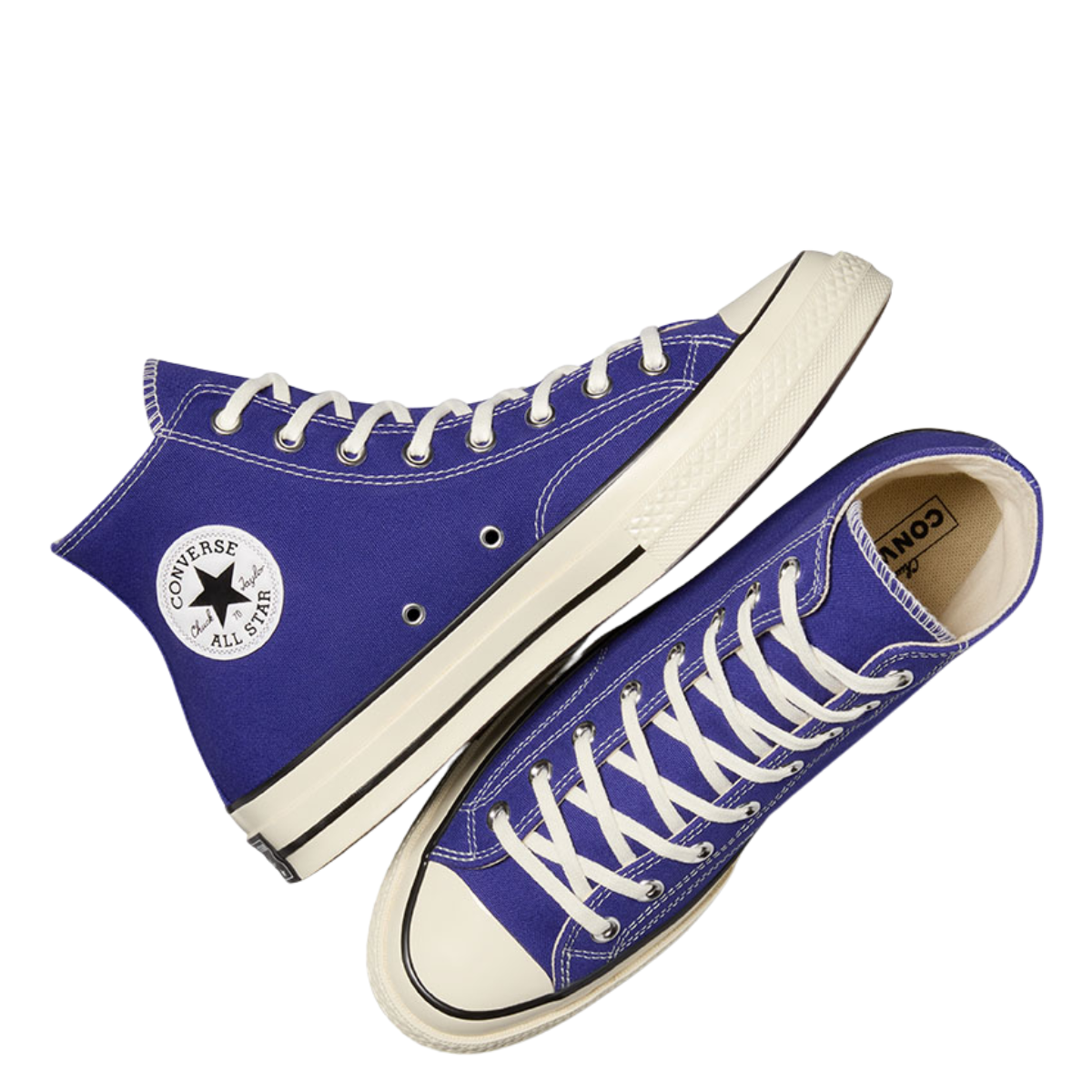 Converse Women's Chuck 70 High Top in Night Indigo/Egret/Black
