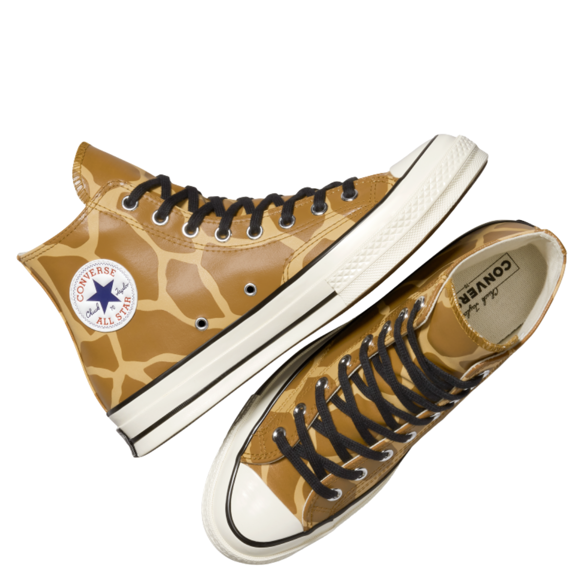 Converse Chuck 70 Glow-In-The-Dark Giraffe Print High Top in Ginger ...