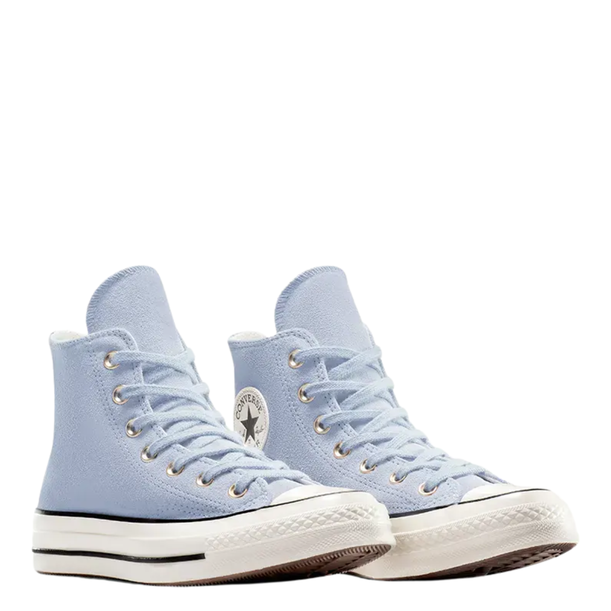 Converse Women's Chuck 70 Suede High Top in Lavender Trek/Black/Egret