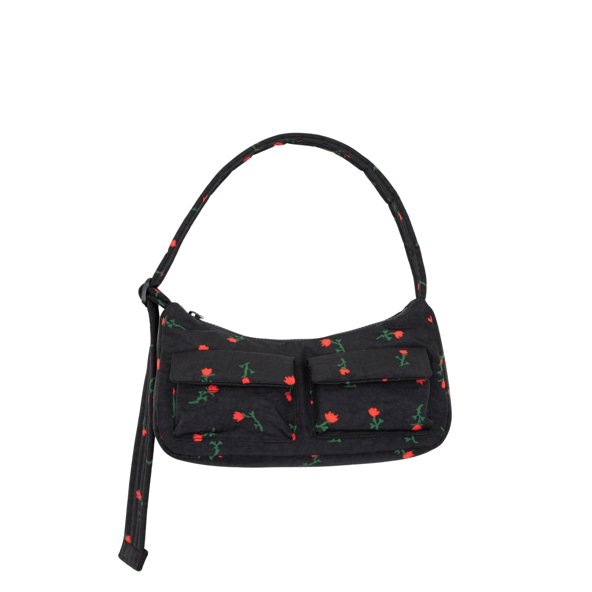 Baggu Cargo Shoulder Bag in Painted Wildflowers