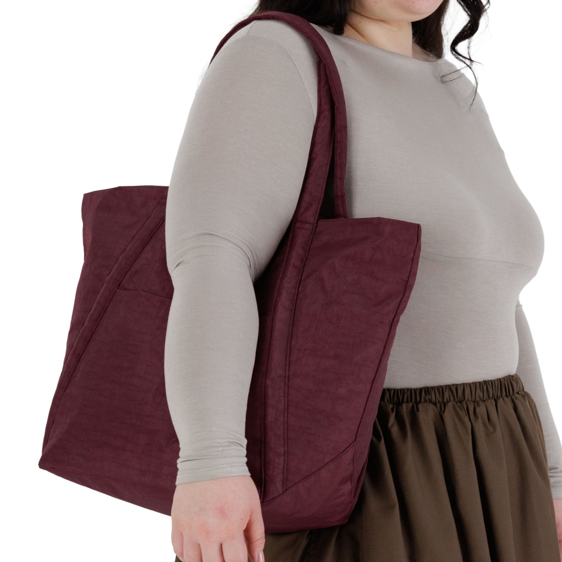 Baggu Cloud Bag in Mahogany