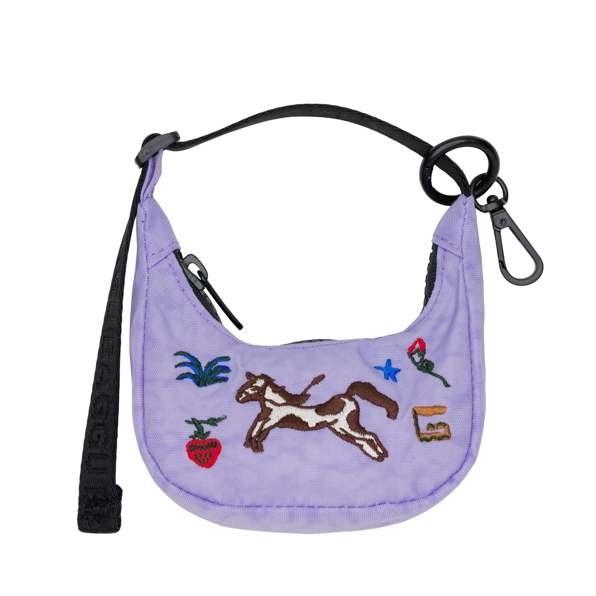 Baggu Crescent Bag Charm in Pony