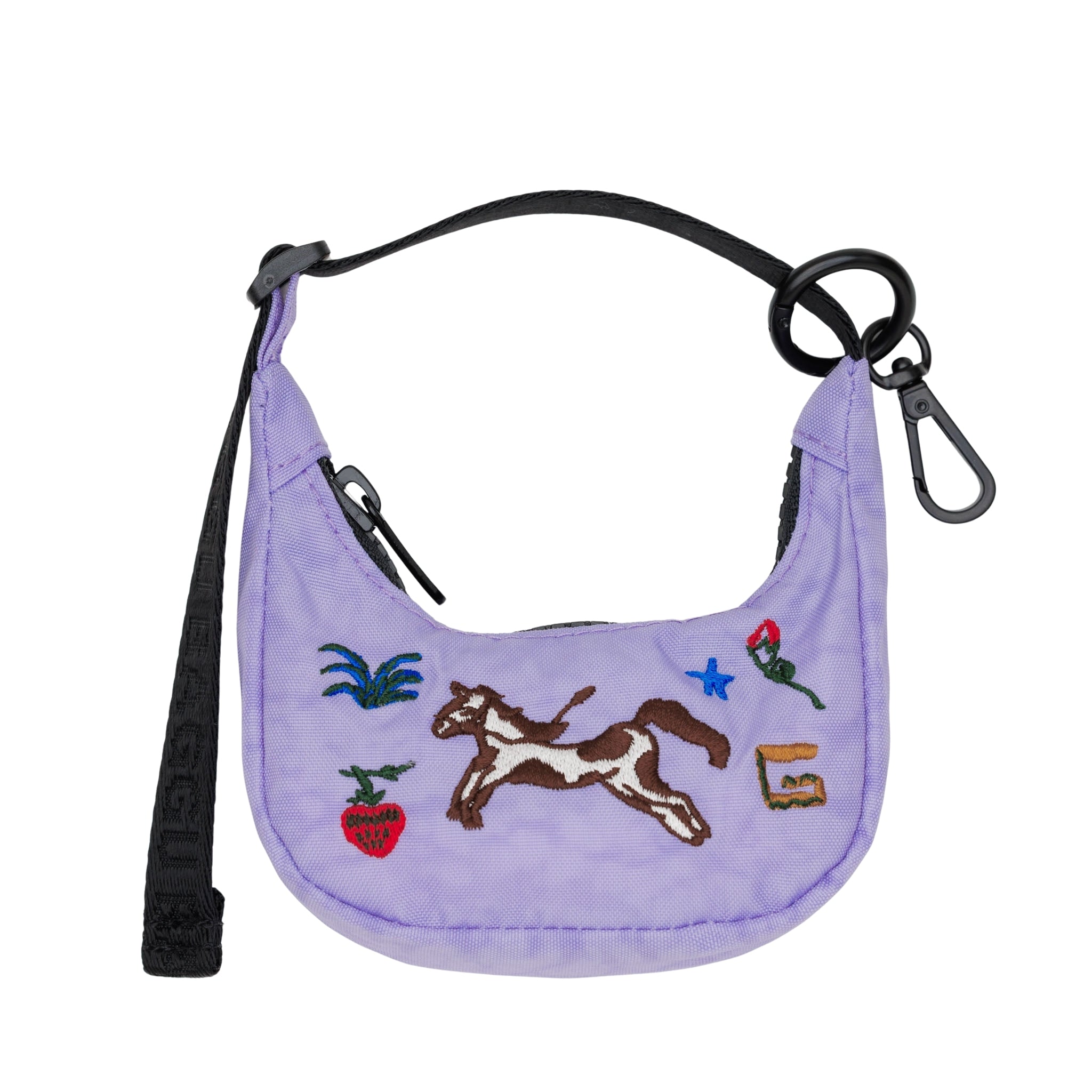 Baggu Crescent Bag Charm in Pony