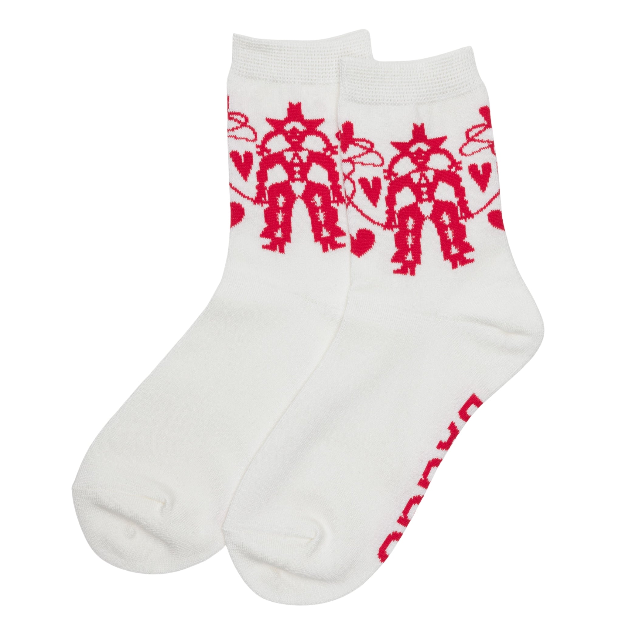 Baggu Crew Sock in Cowgirl