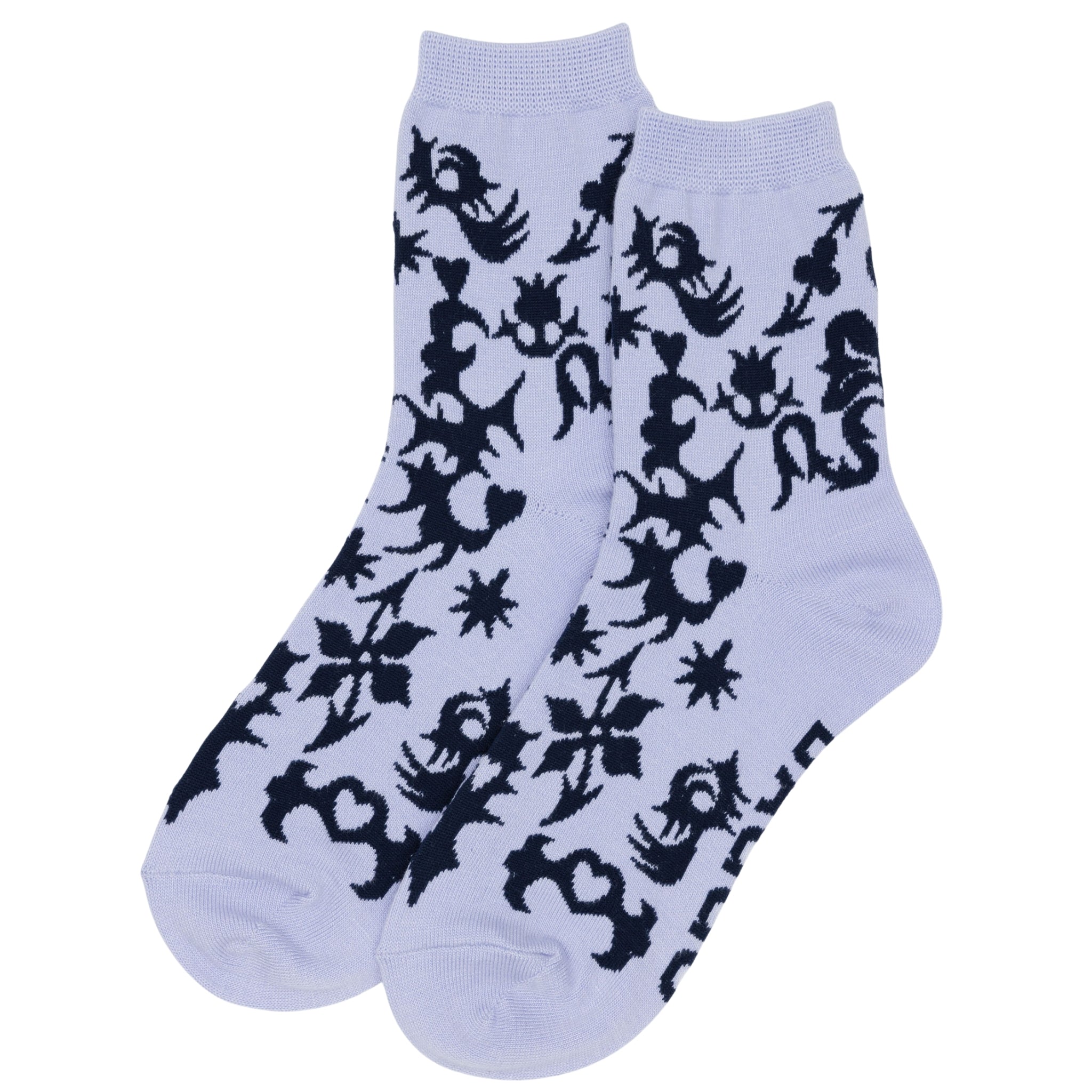 Baggu Crew Sock in Western Cut Outs