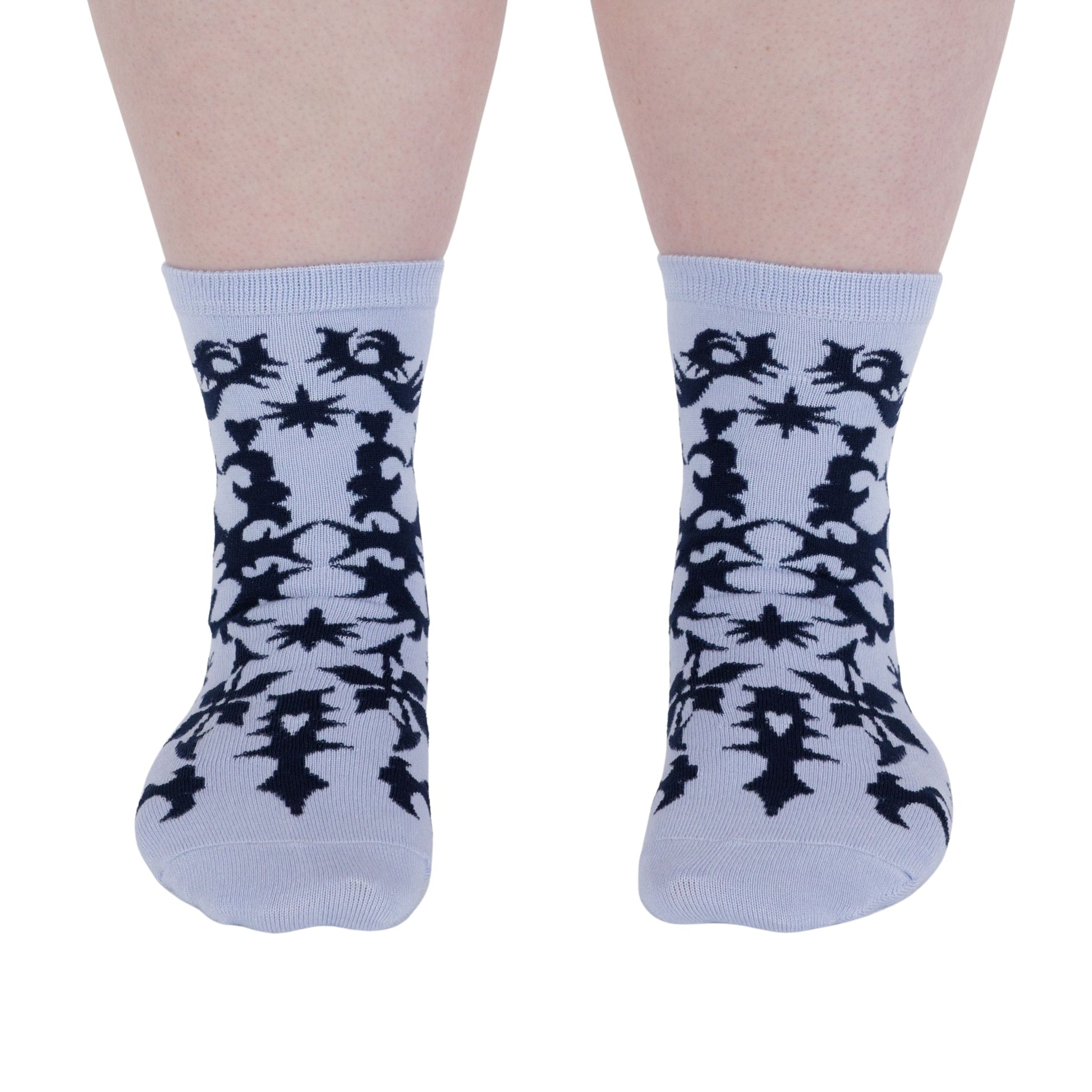 Baggu Crew Sock in Western Cut Outs