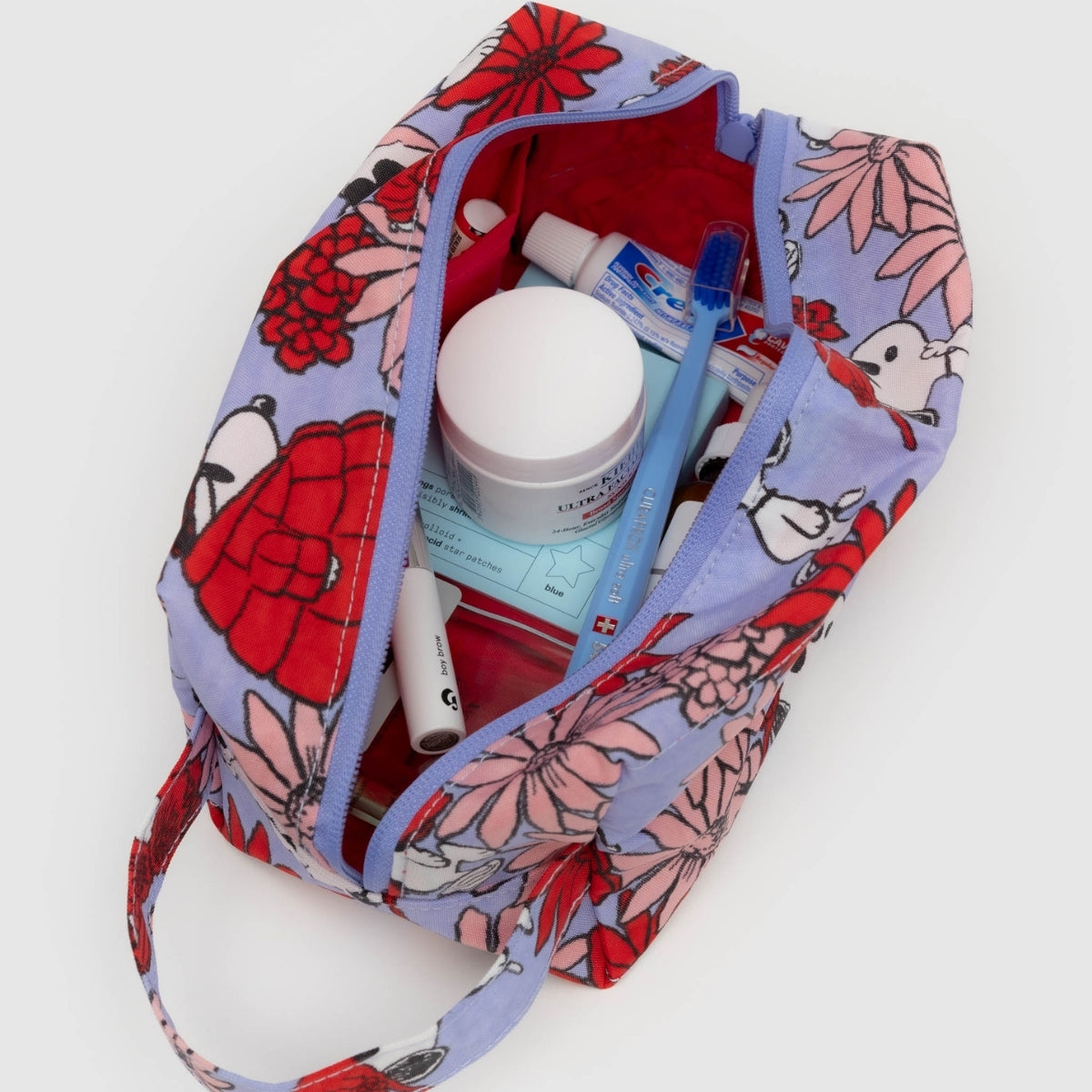 Baggu Dopp Kit in Floral Snoopy