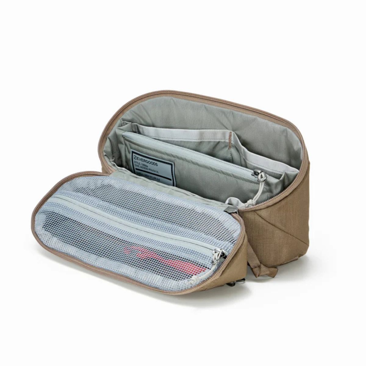 Evergoods Civic Access Pouch 2L in Fossil Brown