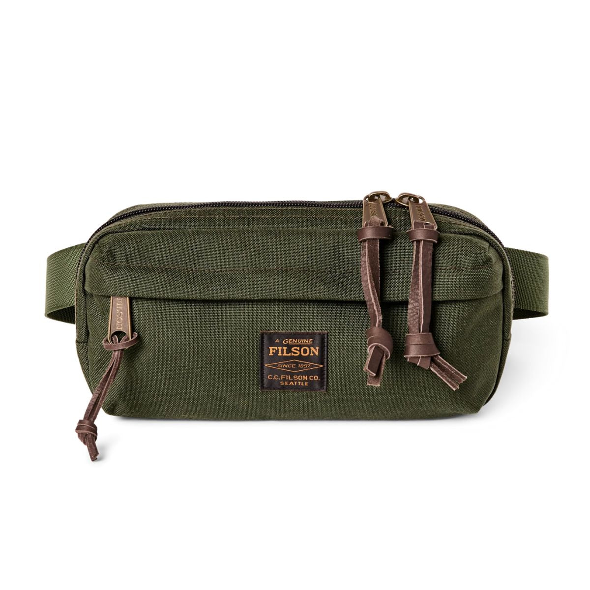 Filson Dryden Crossbody Bag in Otter Green