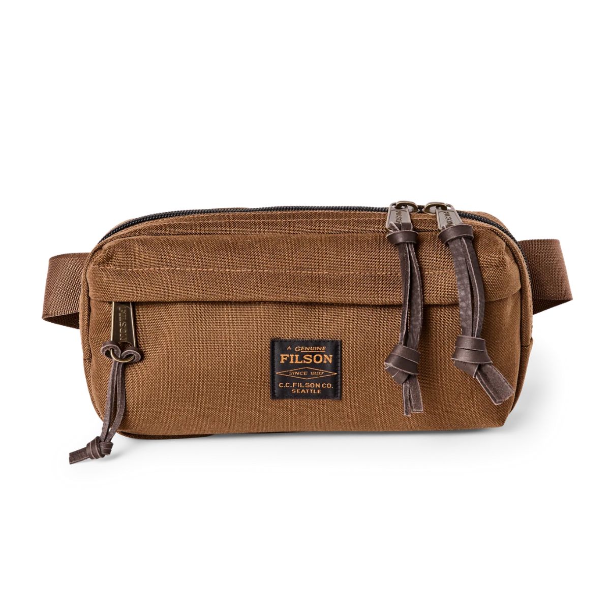 Filson Dryden Crossbody Bag in Whiskey