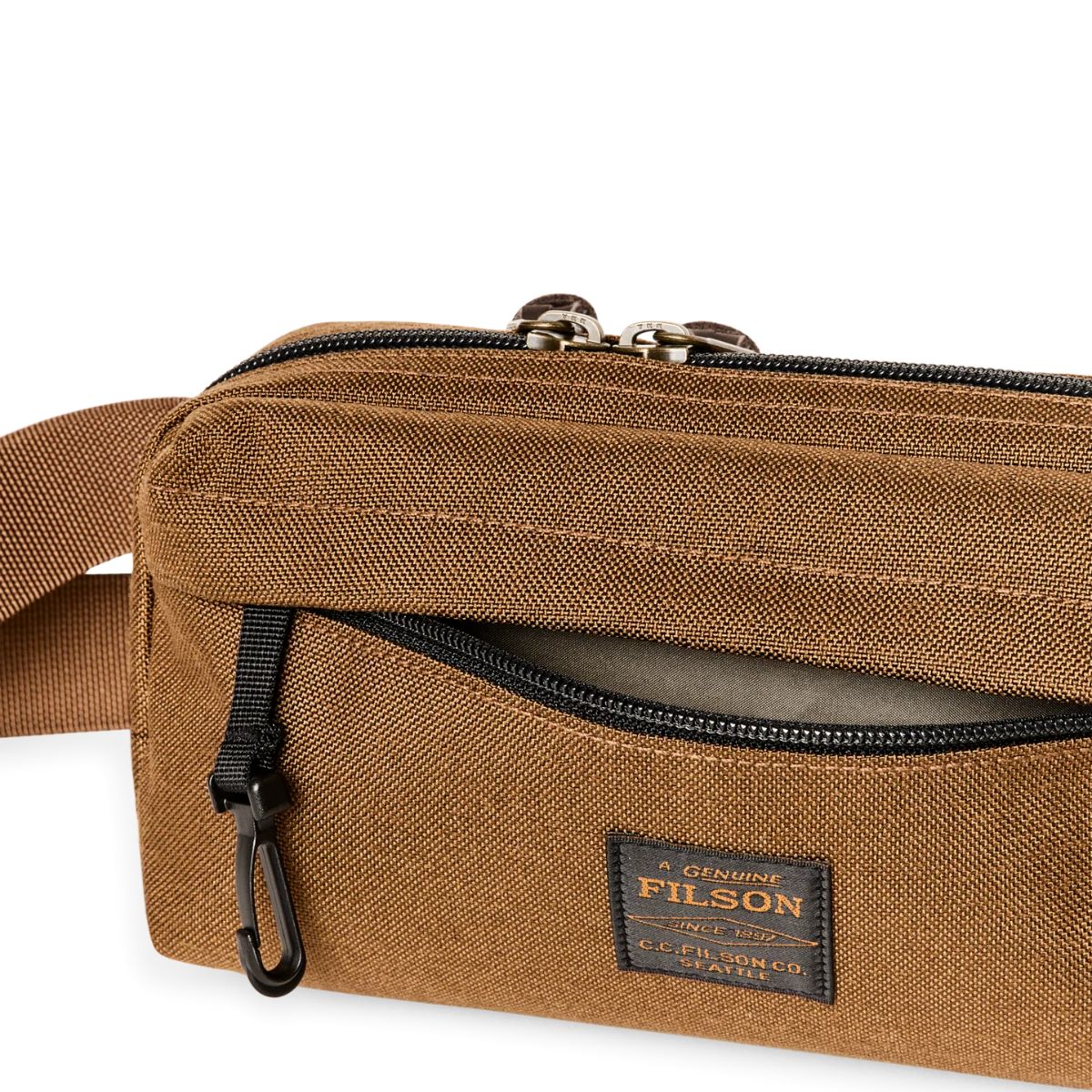 Filson Dryden Crossbody Bag in Whiskey