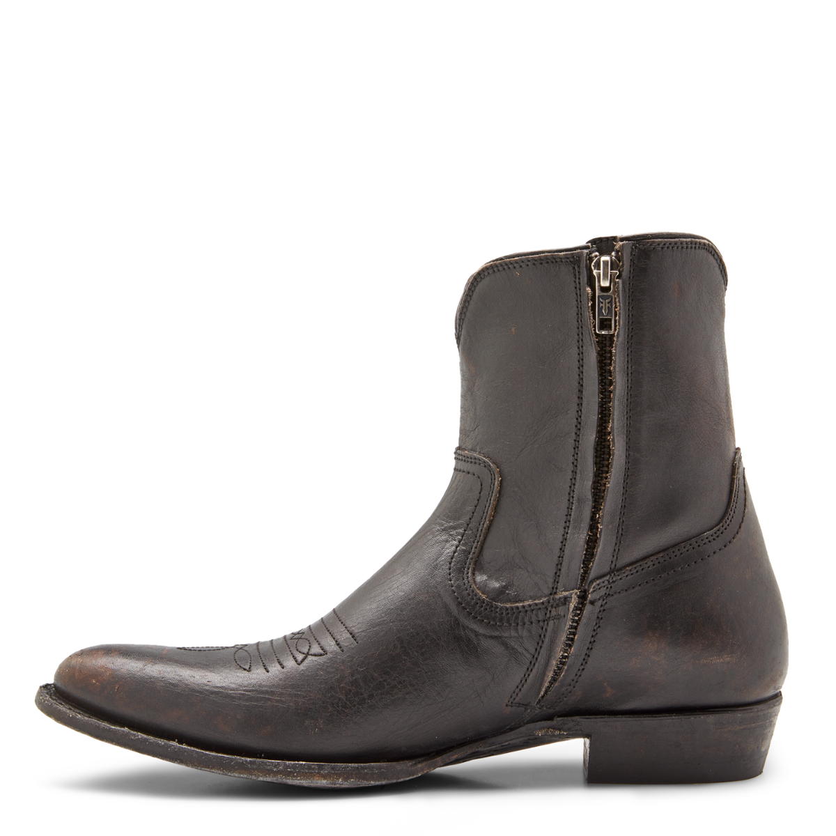 Frye Men's Austin Inside Zip in Black