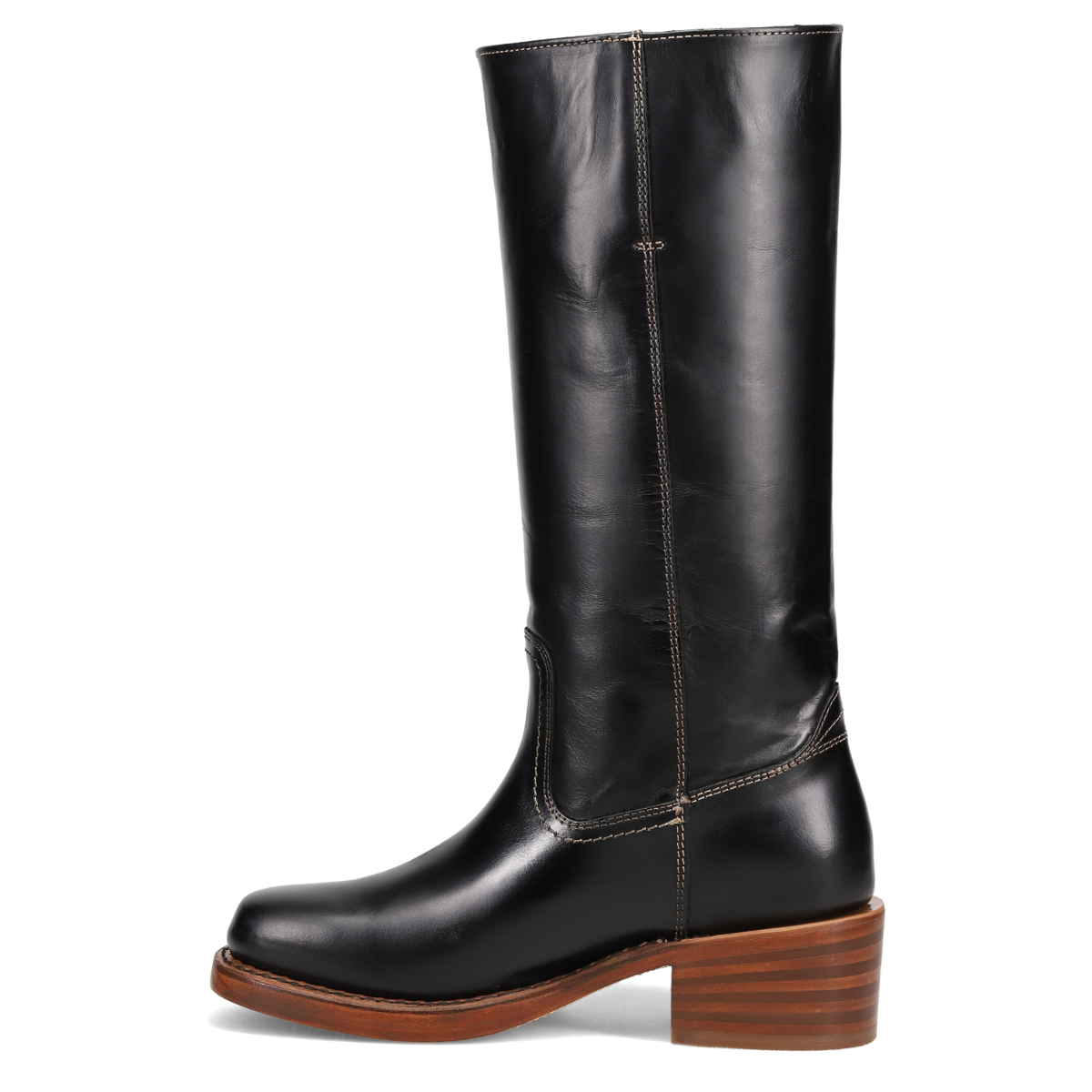 Frye Women's Campus 14L in Jet Black/Shadow
