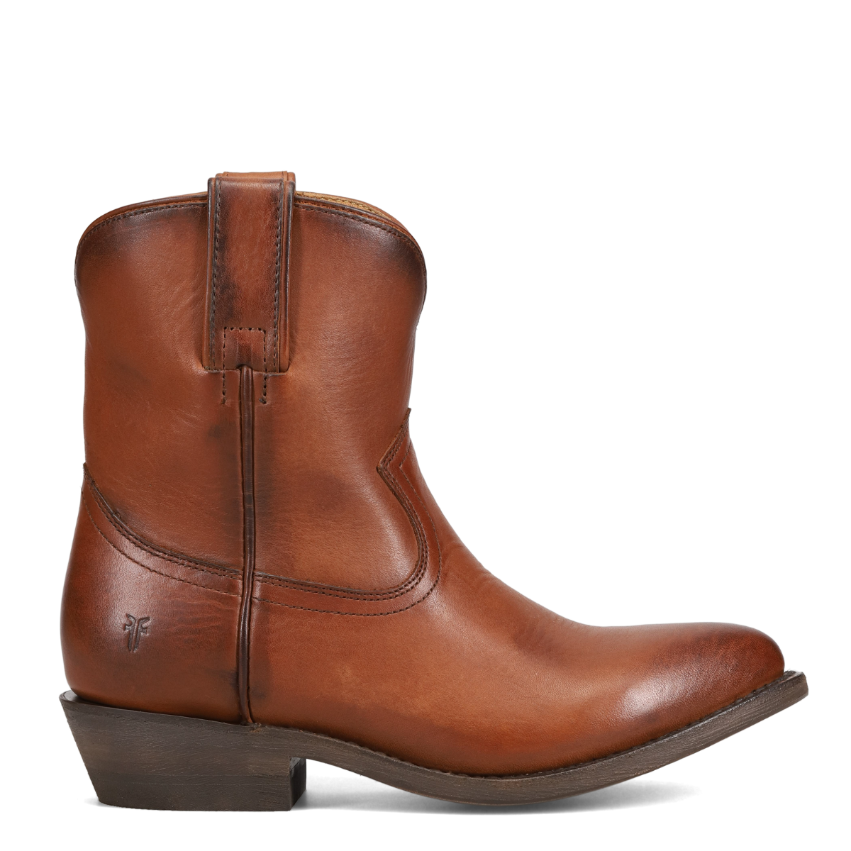 Frye Women's Billy Short in Cognac/Washed Oiled Vintage
