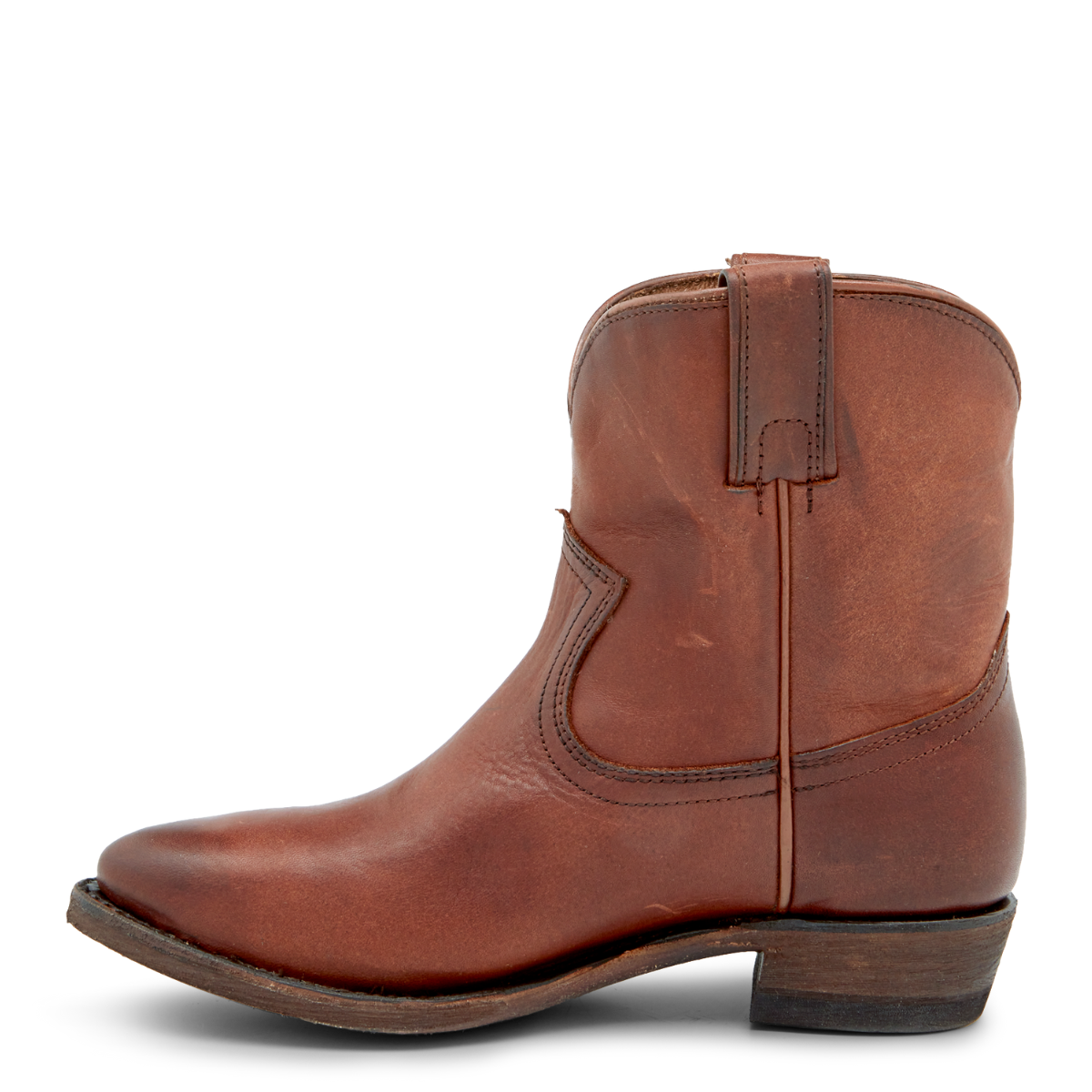 Frye Women's Billy Short in Cognac/Washed Oiled Vintage