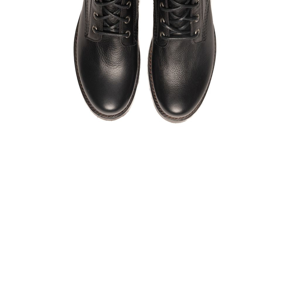 Frye Women's Veronica Combat in Black/Soft Vintage