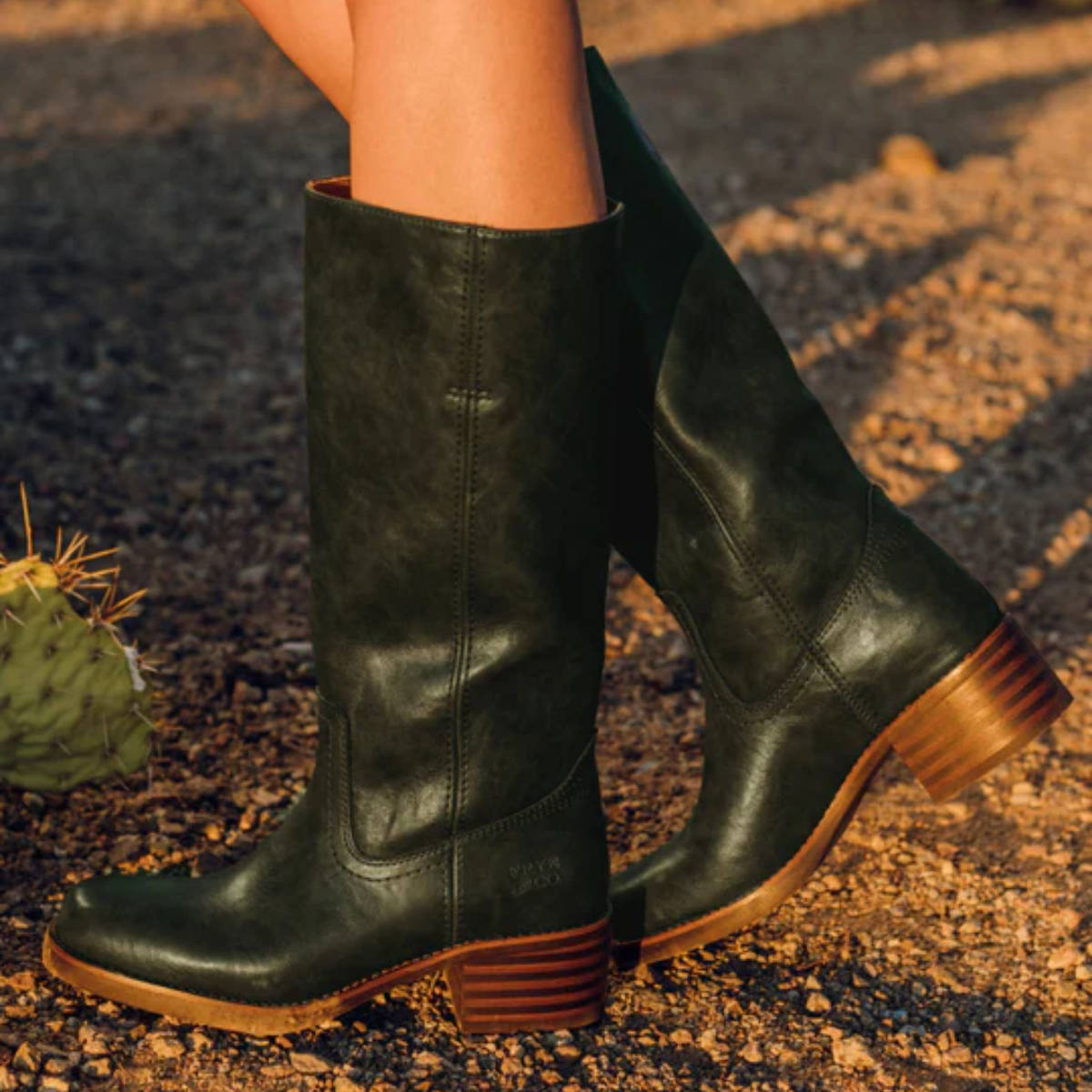 Frye and Co. Women's Miranda 14 in Evergreen