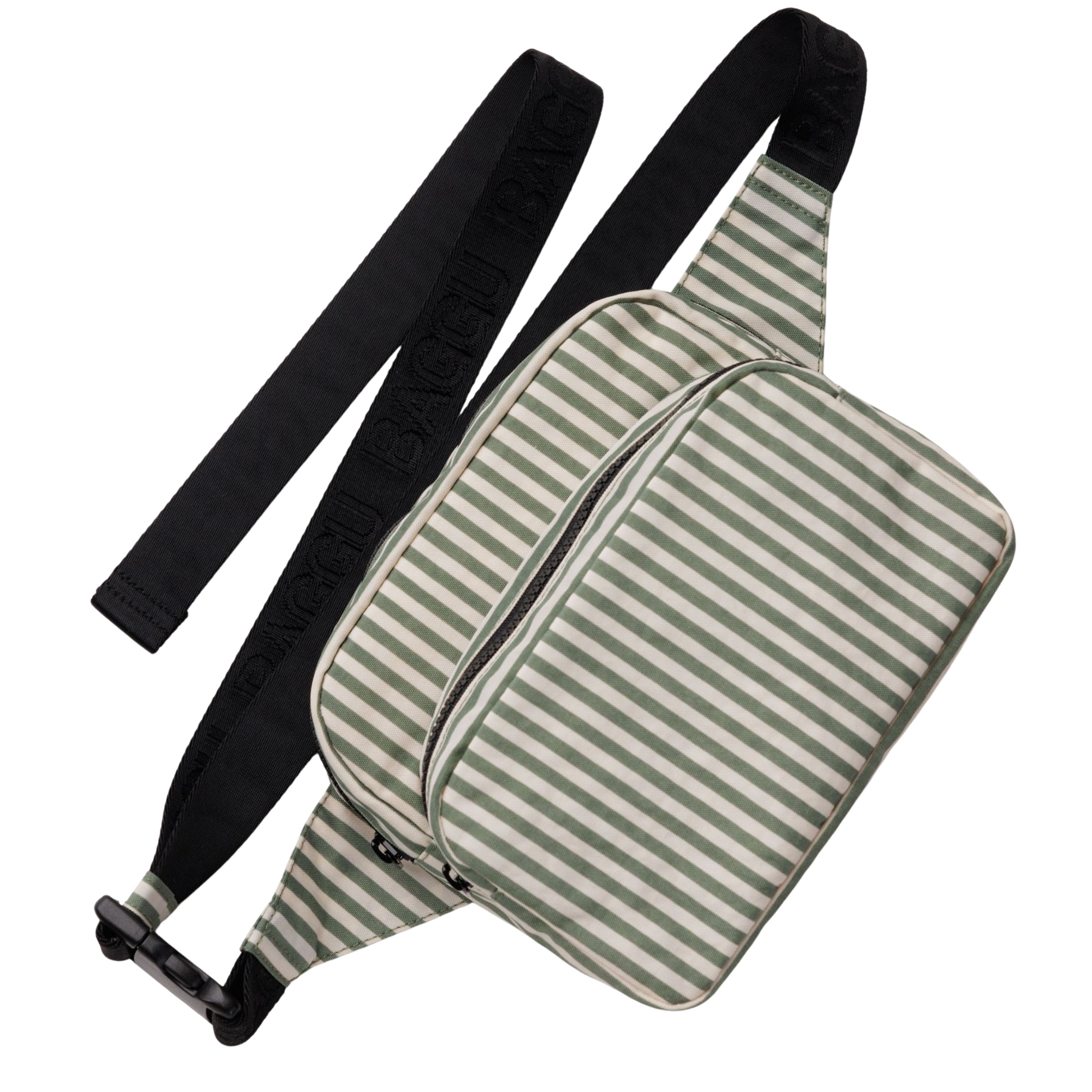 Baggu Fanny Pack in Sage Stripe