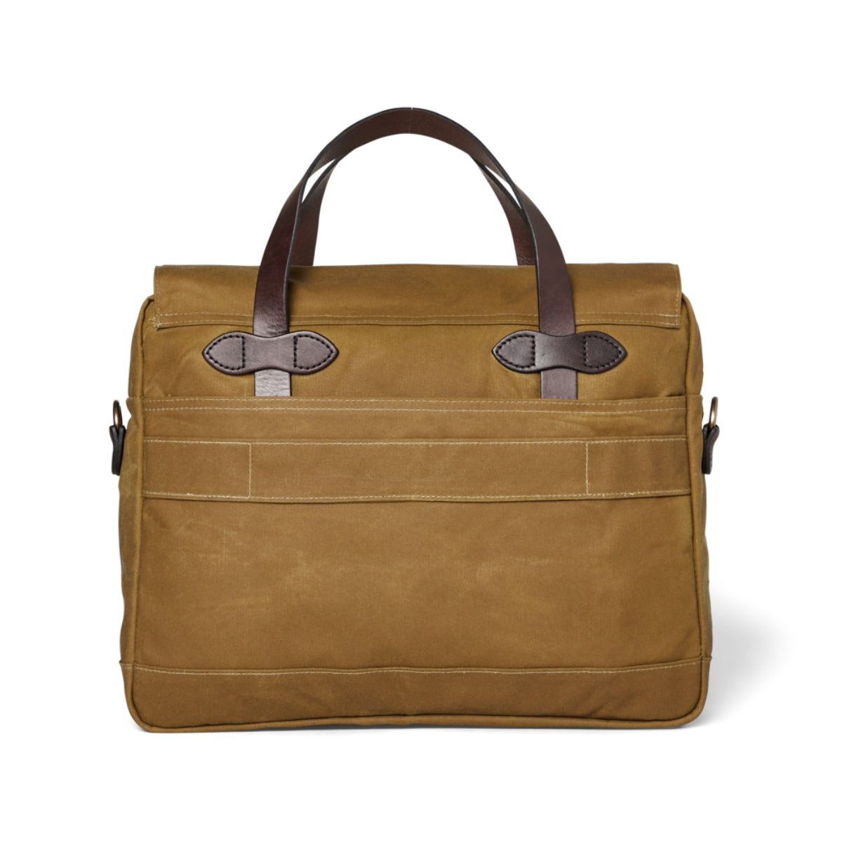 Filson 24 Hour Tin Cloth Briefcase in Dark Tan