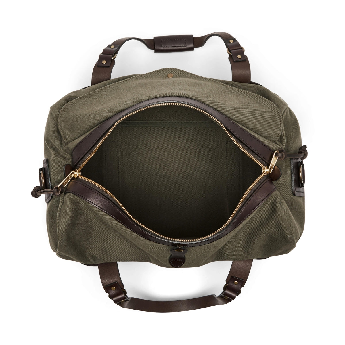 Filson Medium Rugged Twill Duffle Bag in Ottergreen