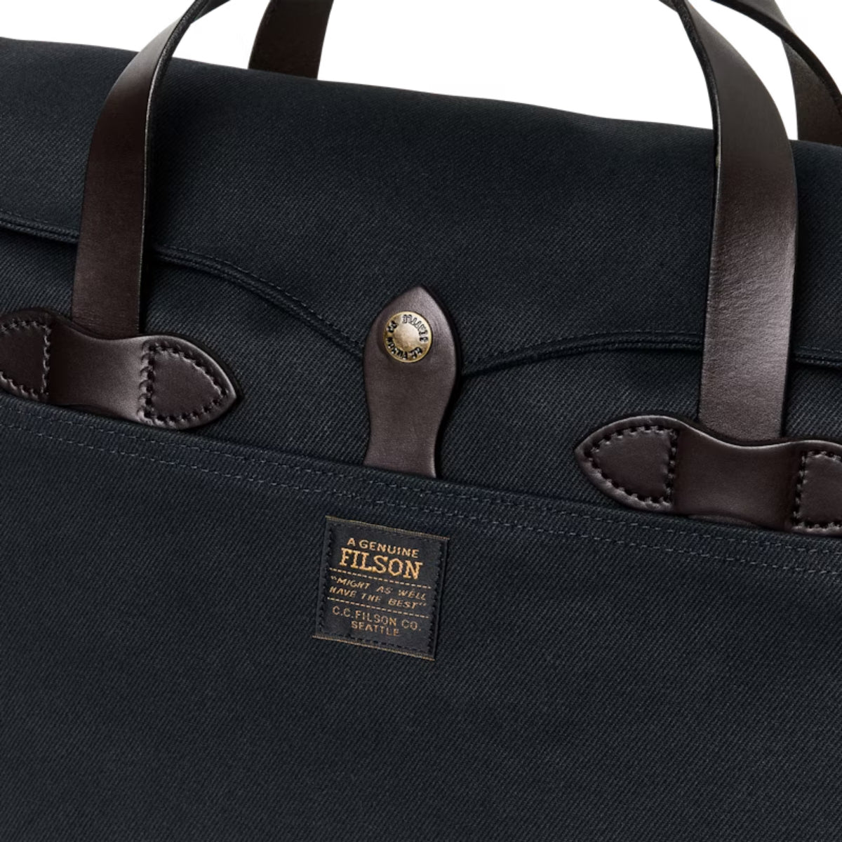 Filson Rugged Twill Original Briefcase in Navy