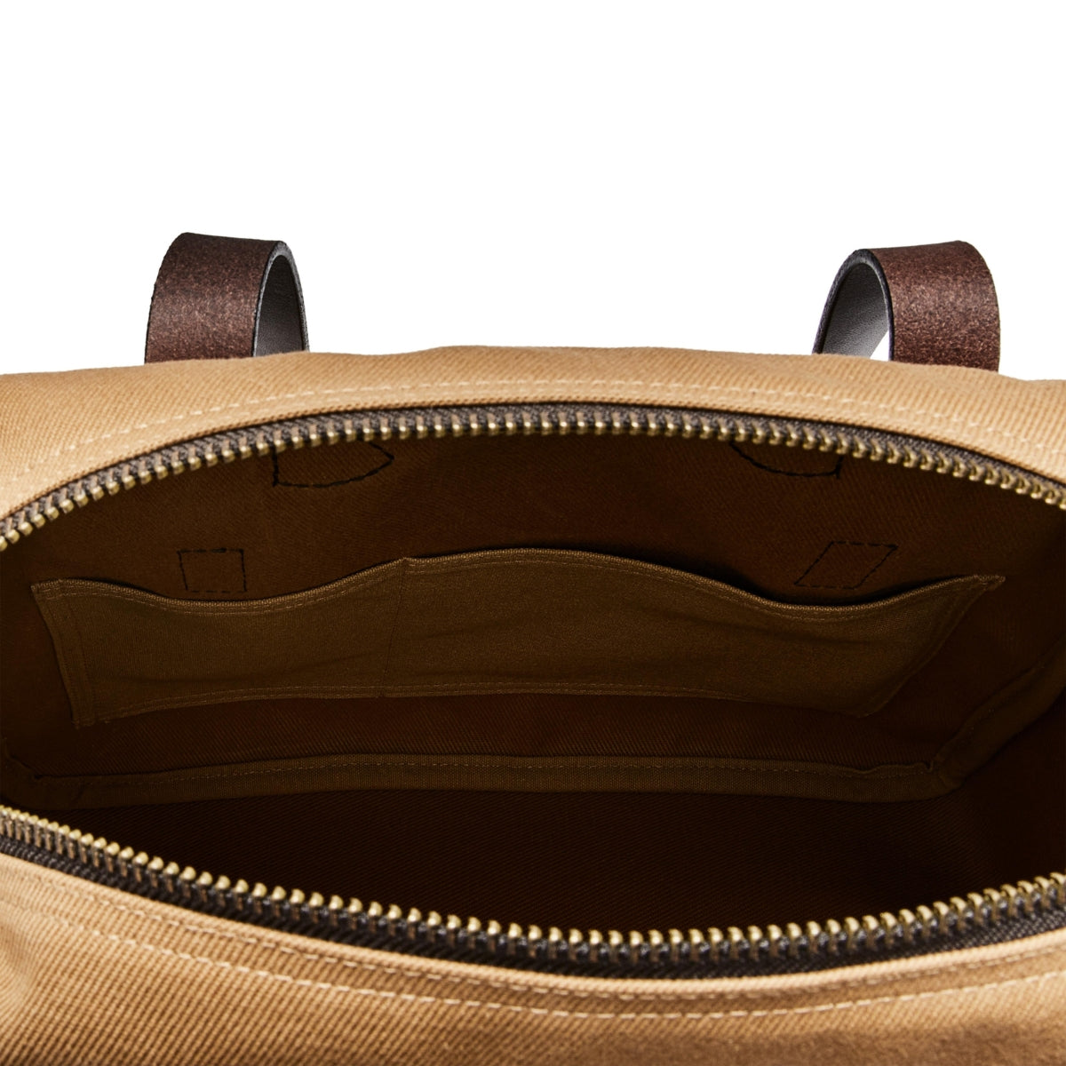 Filson Small Zipper Tote Bag in Tan