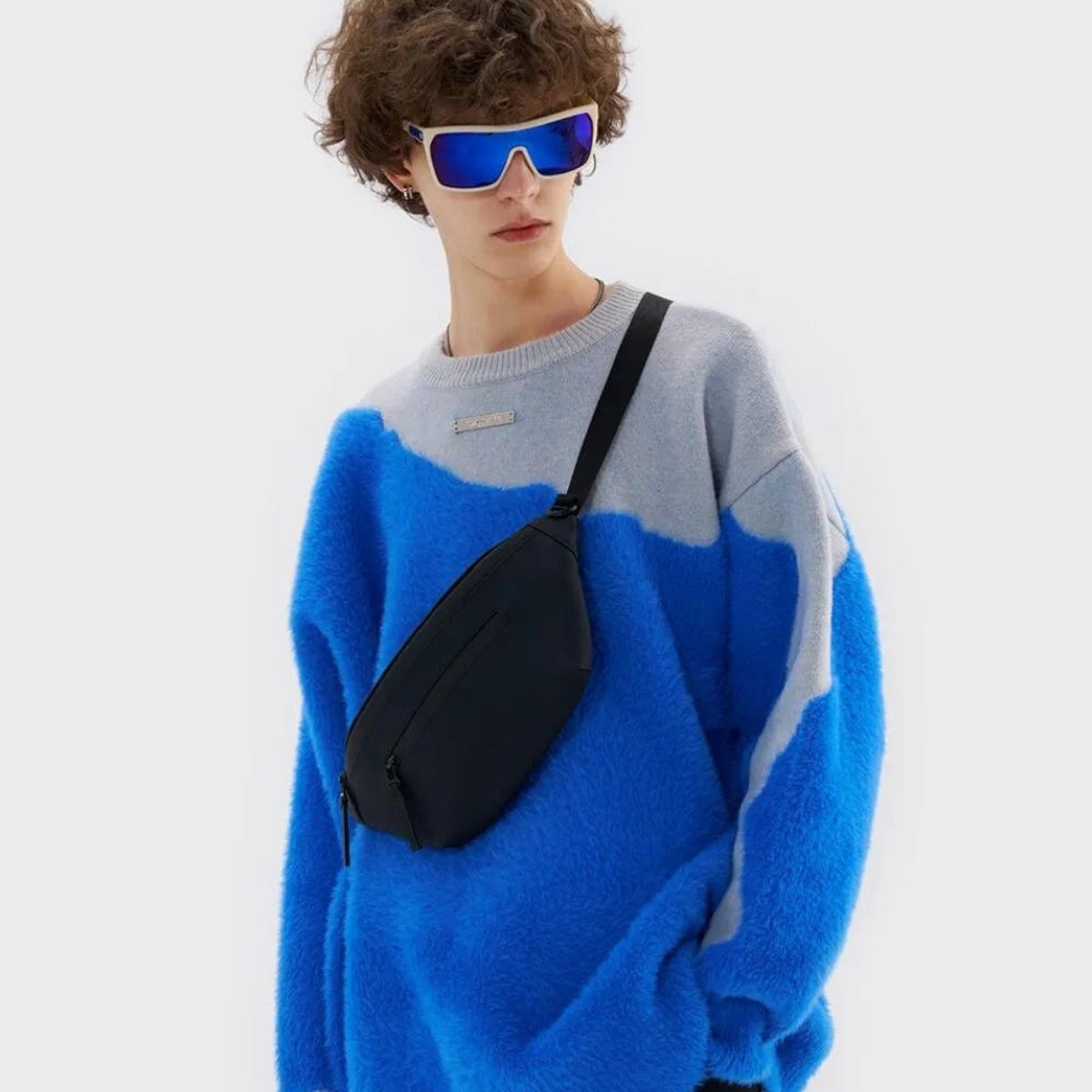 Gaston Luga Splash Bum Bag in Black