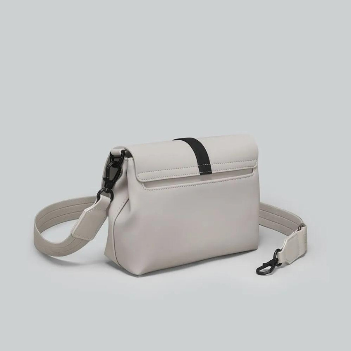 Gaston Luga Splash Crossbody Bag in Taupe