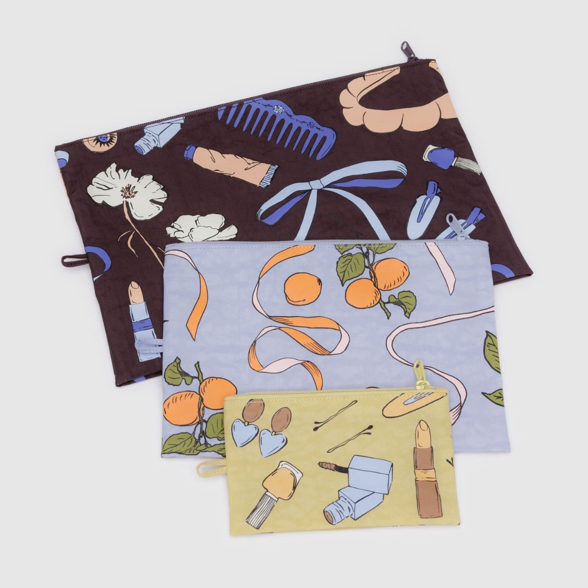Baggu Go Pouch Set in Get Ready With Me