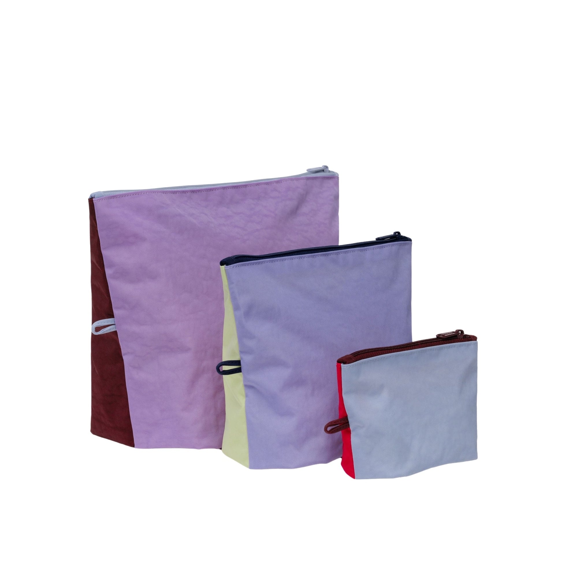 Baggu Go Pouch Set in Kaleidoscope Mix