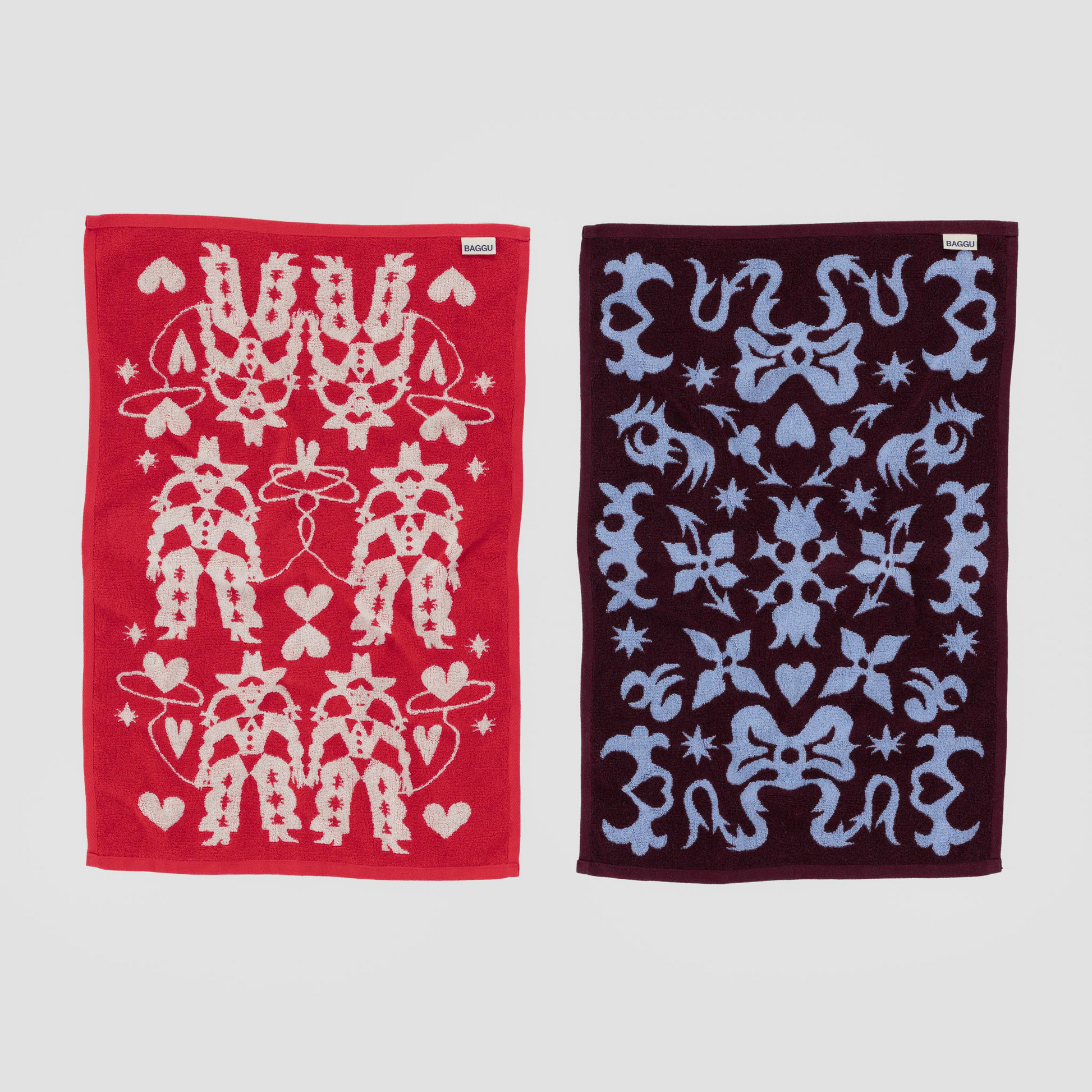 Baggu Hand Towel Set of 2 in Western