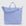 Baggu Horizontal Zip Duck Bag in French Blue