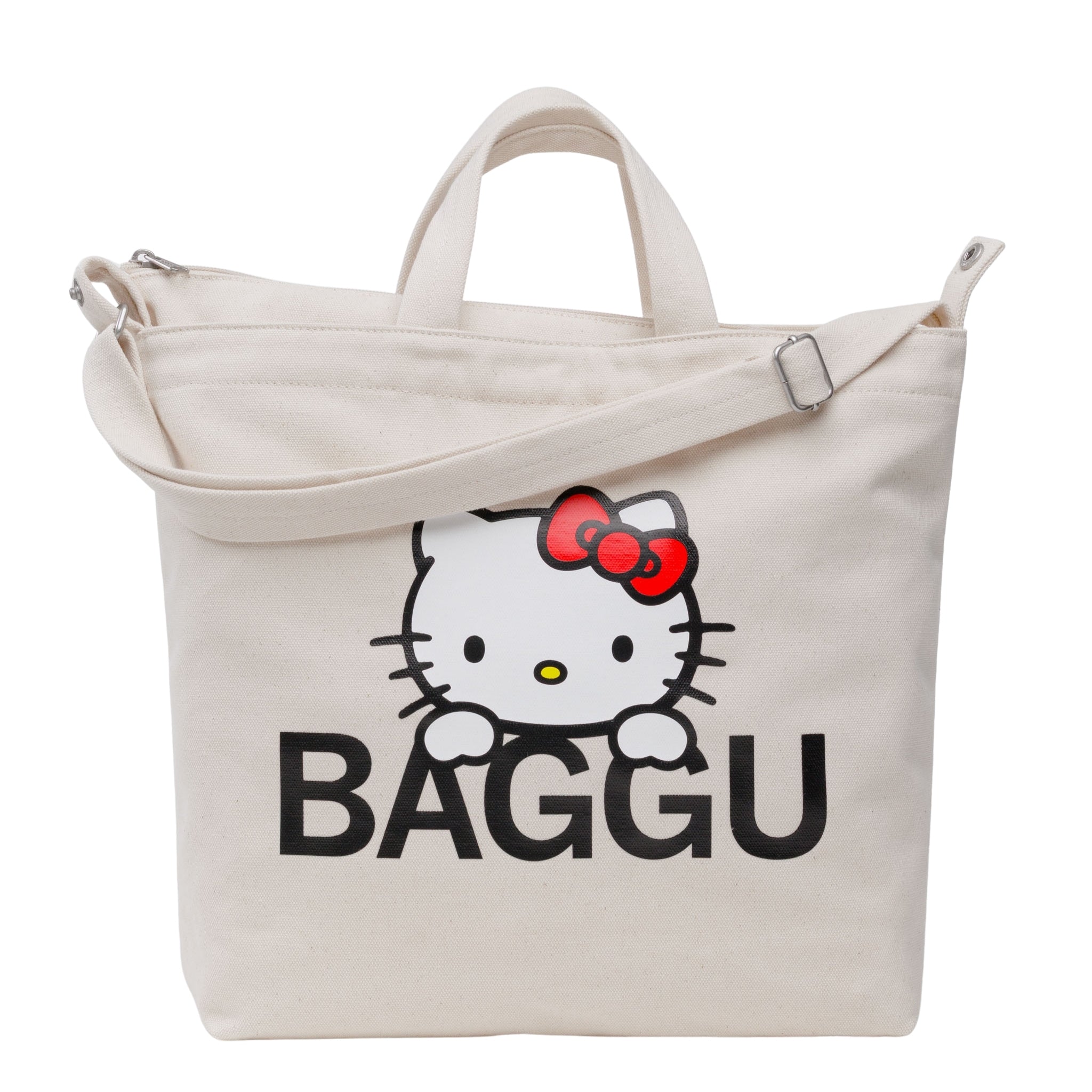 Baggu Horizontal Zip Duck Bag in Hello Kitty