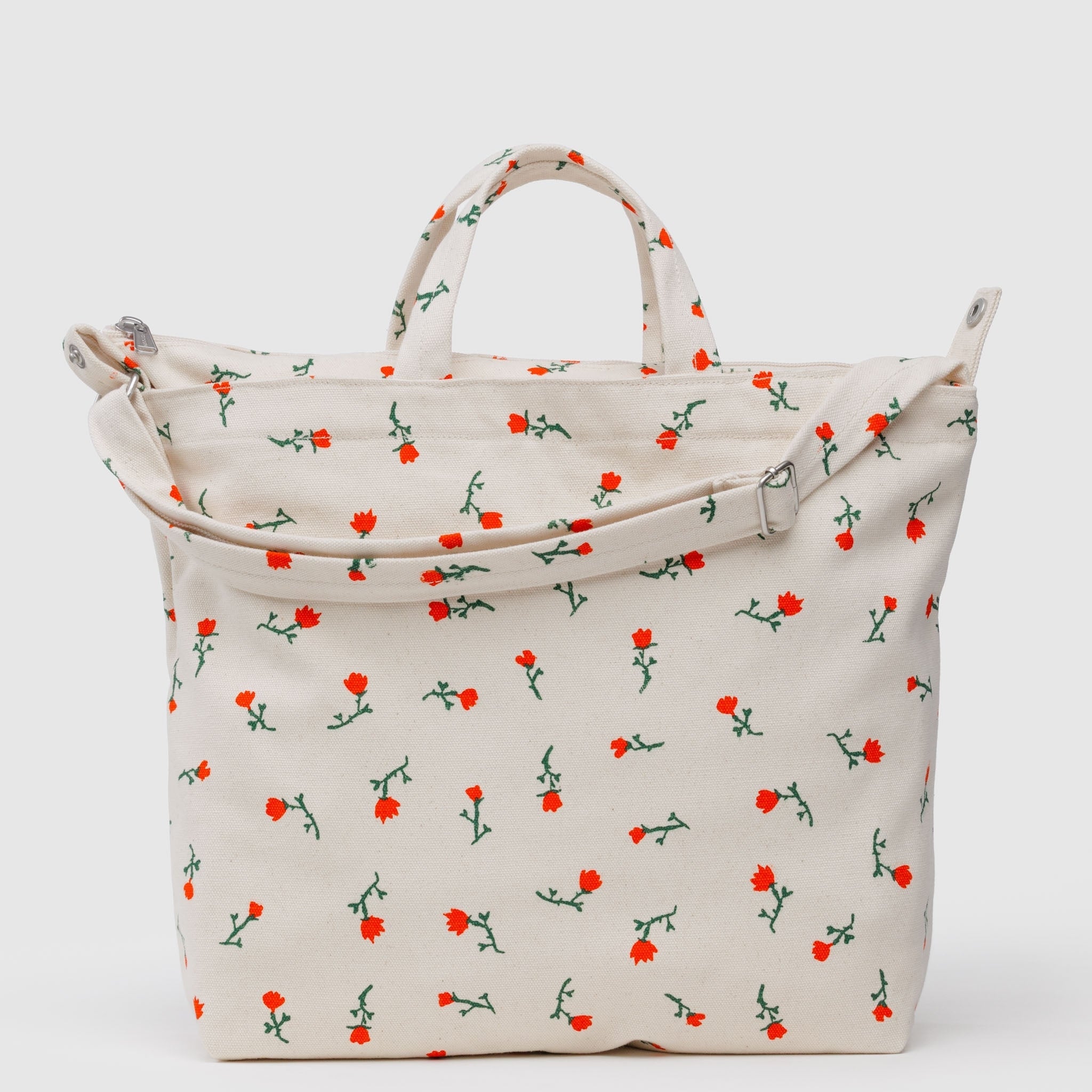 Baggu Horizontal Zip Duck Bag in Painted Wildflower