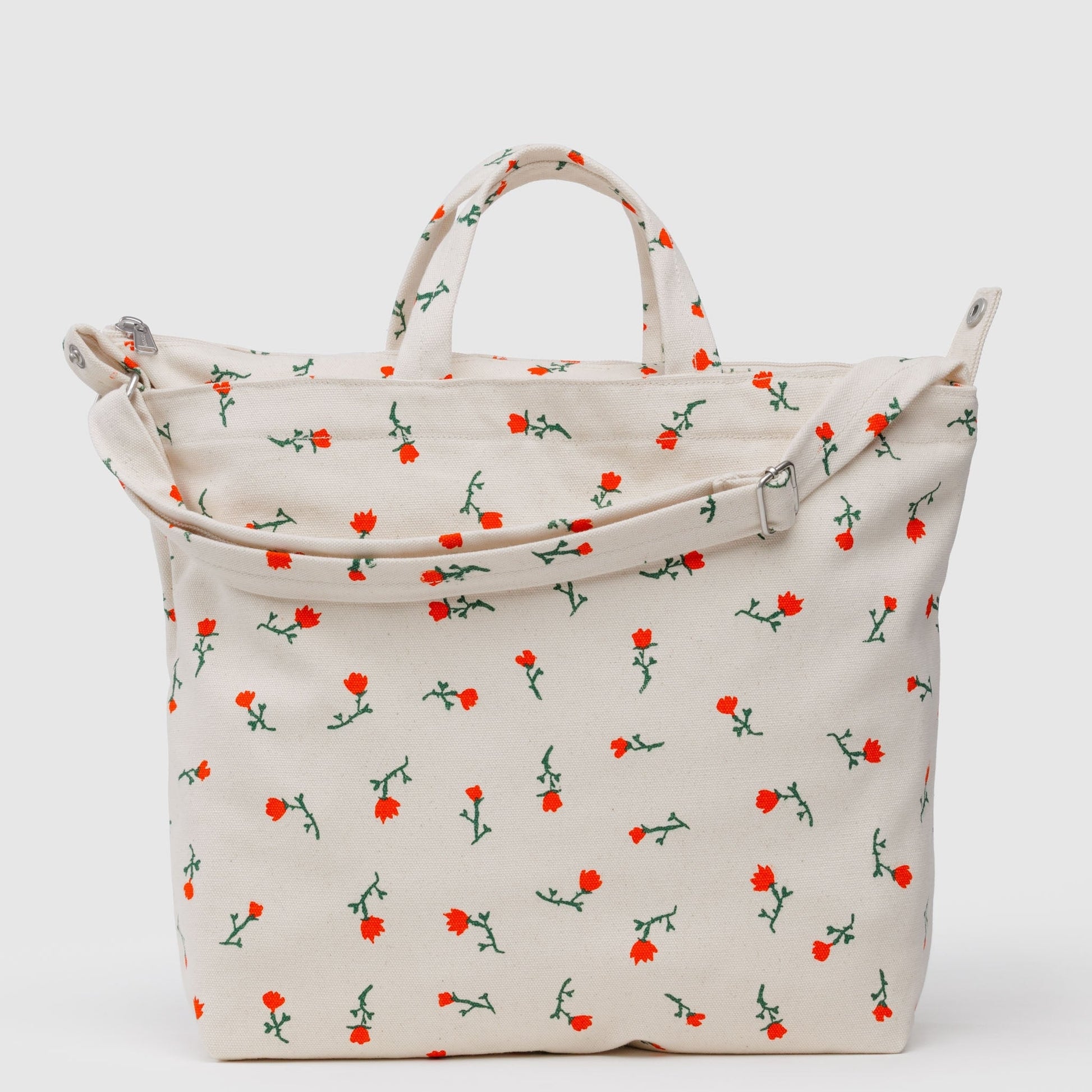Baggu Horizontal Zip Duck Bag in Painted Wildflower