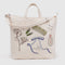 Baggu Horizontal Zip Duck Bag in Embroidered Get Ready With Me