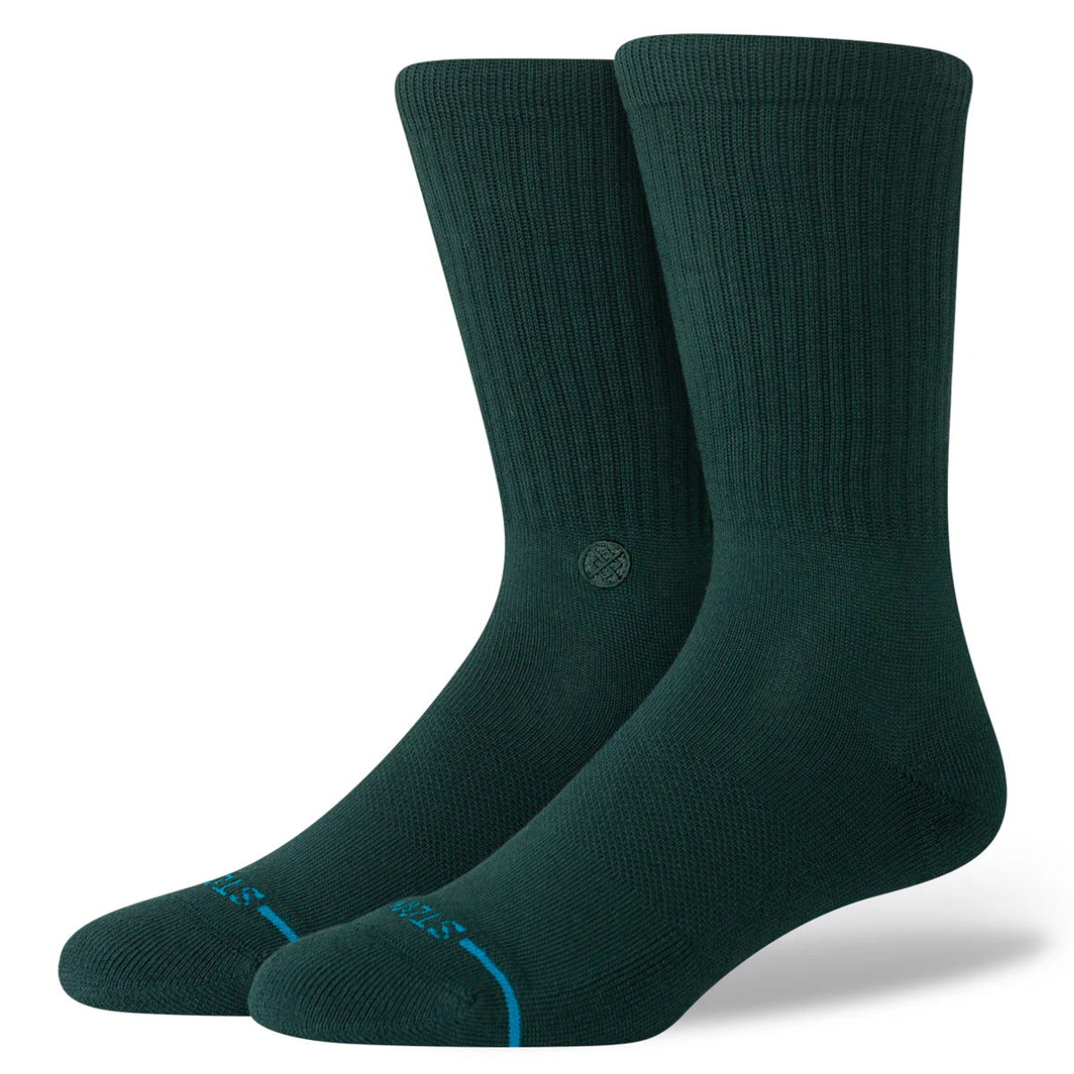 Stance Icon Crew Socks in Pine