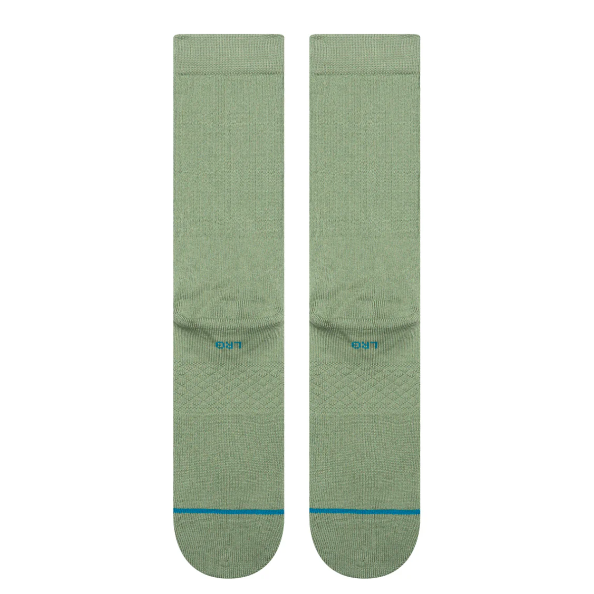 Stance Icon Crew Socks in Sage