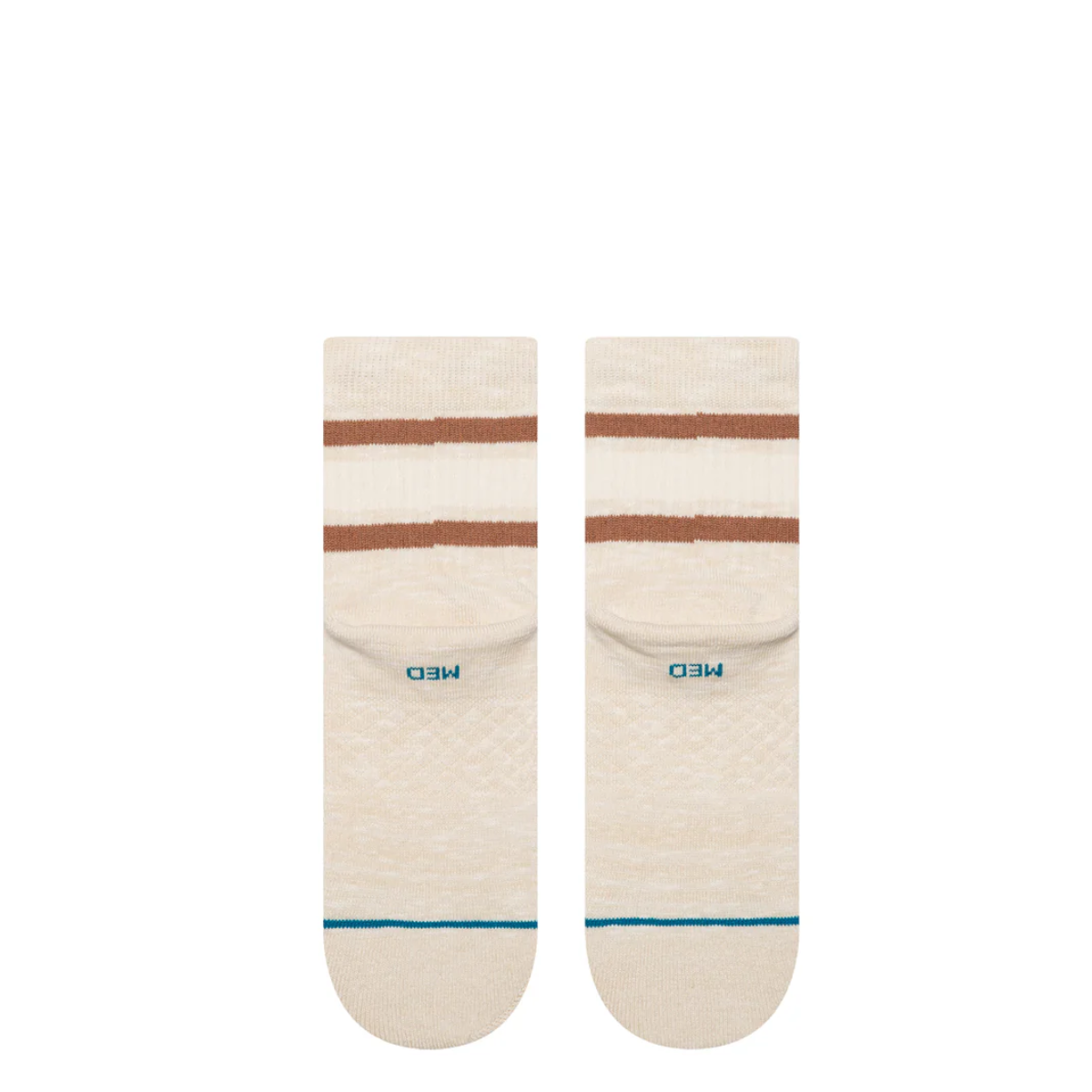 Stance Women's Boyd Slub Quarter Socks in Cream
