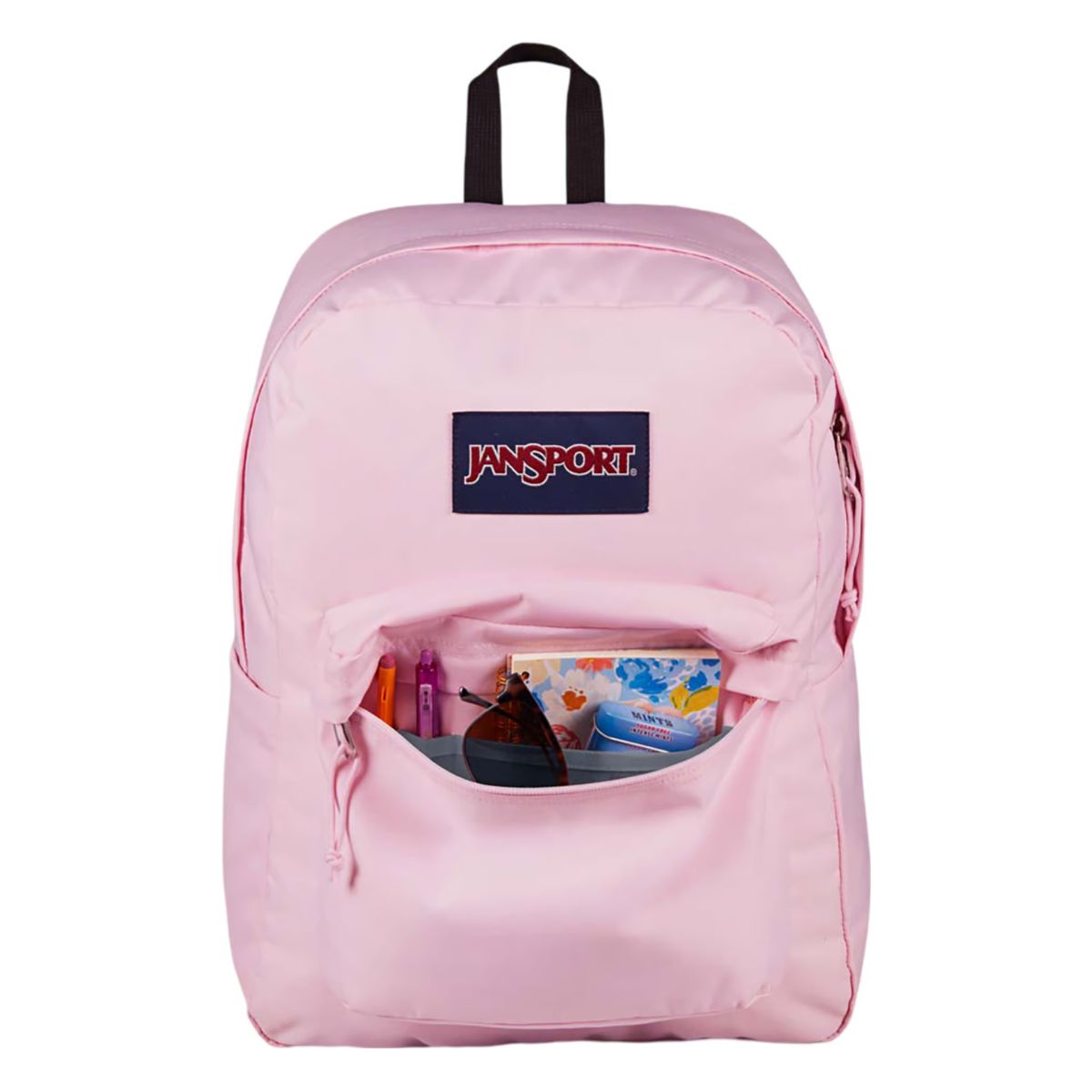 Jansport Superbreak Plus in Pink Ice
