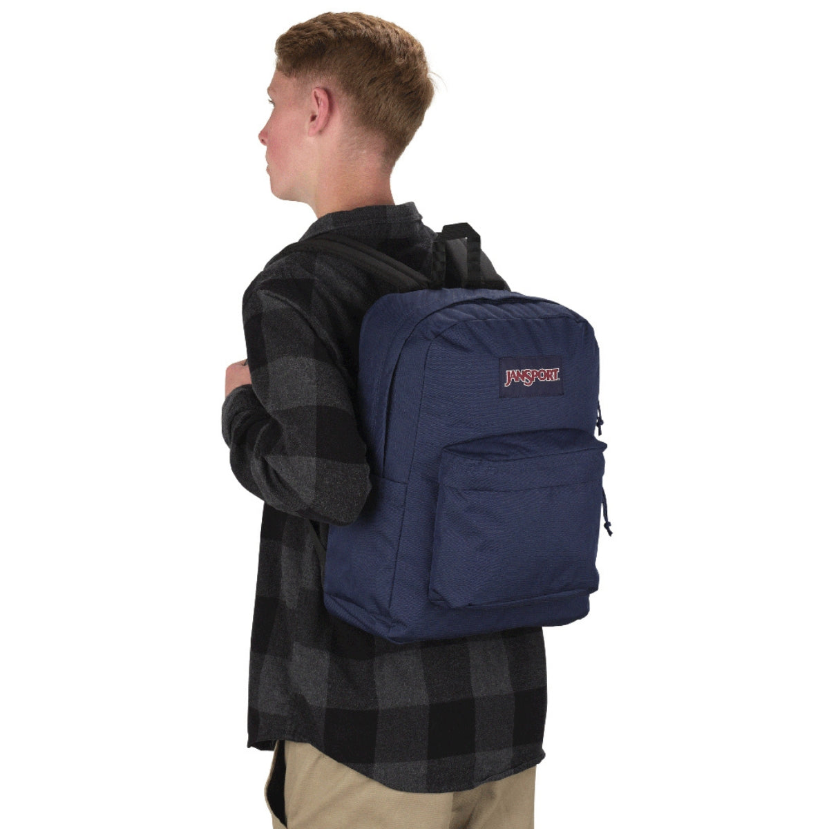 Jansport Superbreak Plus in Navy