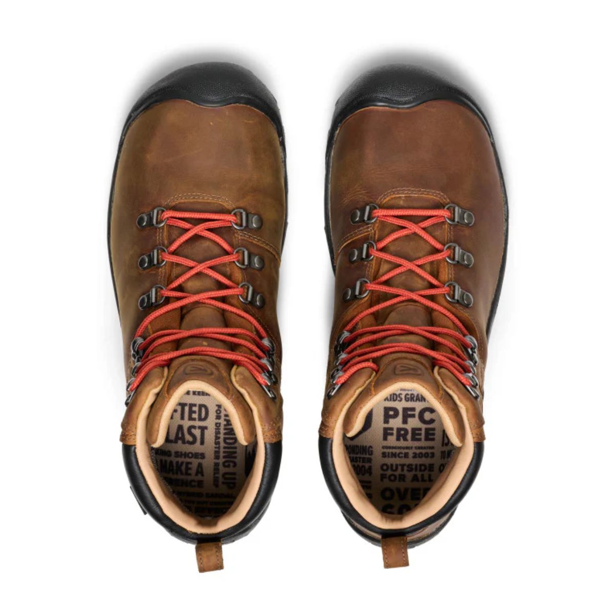 Keen Men's Pyrenees Waterproof Hiking Boot in Syrup