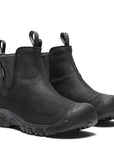 Keen Men's Anchorage III Waterproof Boot in Black/Raven