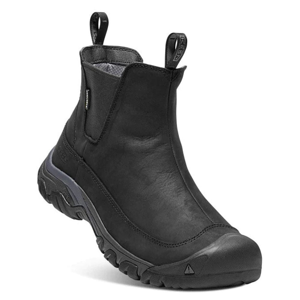 Keen Men&#39;s Anchorage III Waterproof Boot in Black/Raven