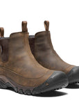 Keen Men's Anchorage III Waterproof Boot in Dark Earth/Mulch