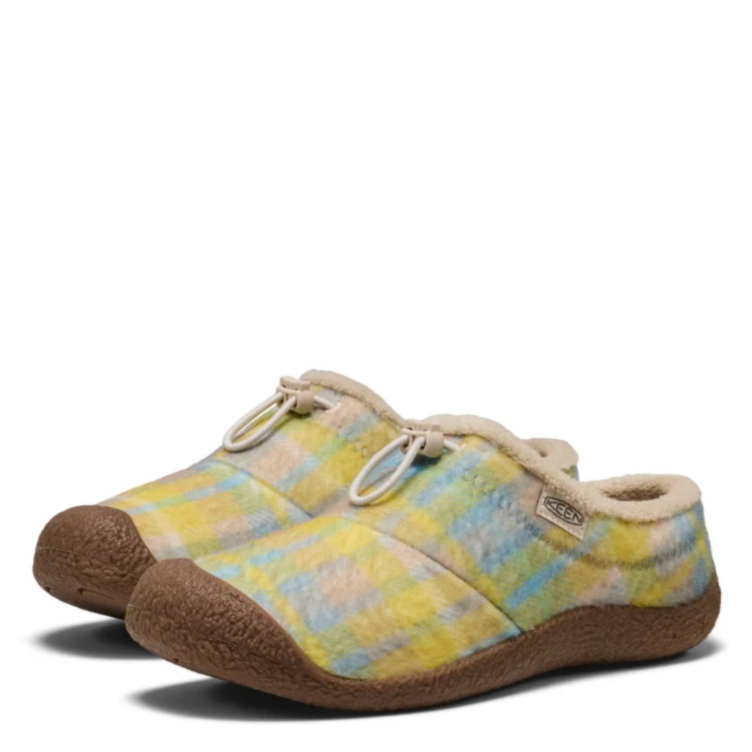Keen Women's Howser III Slide in Checkered Mohair/Birch