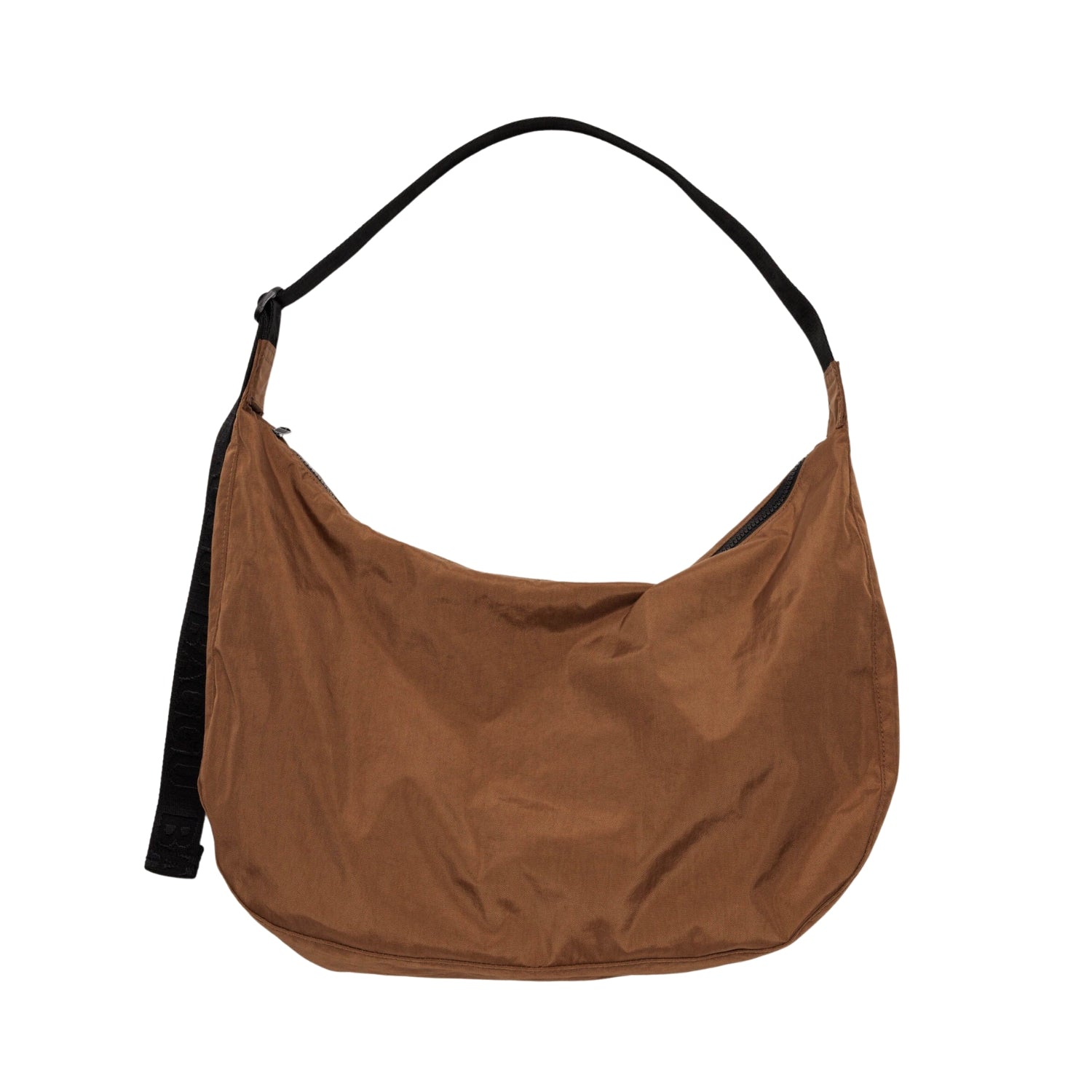Baggu Large Nylon Crescent Bag in Brown