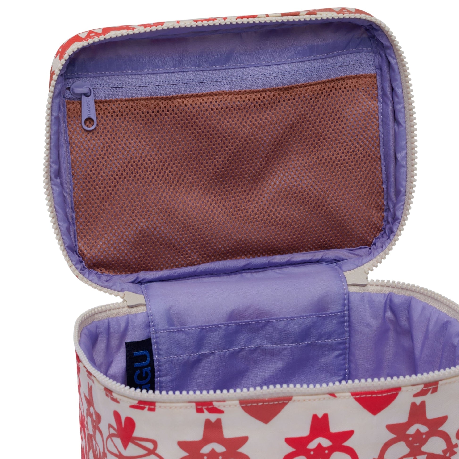 Baggu Large Cosmetic Case in Cowgirl